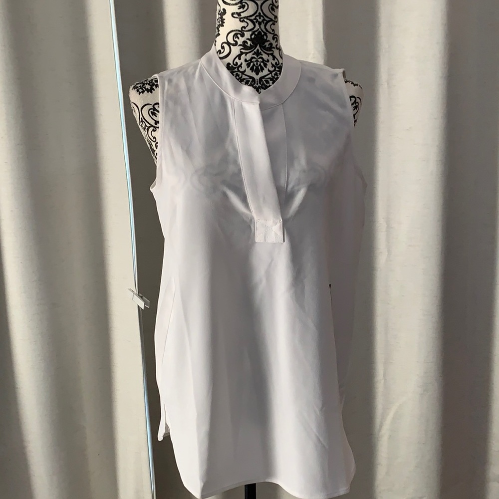 White summer top